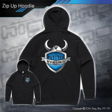 Load image into Gallery viewer, Zip Up Hoodie - Viking Maintenance &amp; Gardening
