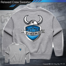 Load image into Gallery viewer, Relaxed Crew Sweater - Viking Maintenance &amp; Gardening

