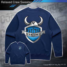 Load image into Gallery viewer, Relaxed Crew Sweater - Viking Maintenance &amp; Gardening
