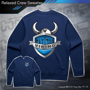 Relaxed Crew Sweater - Viking Maintenance & Gardening