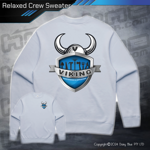 Relaxed Crew Sweater - Viking Maintenance & Gardening