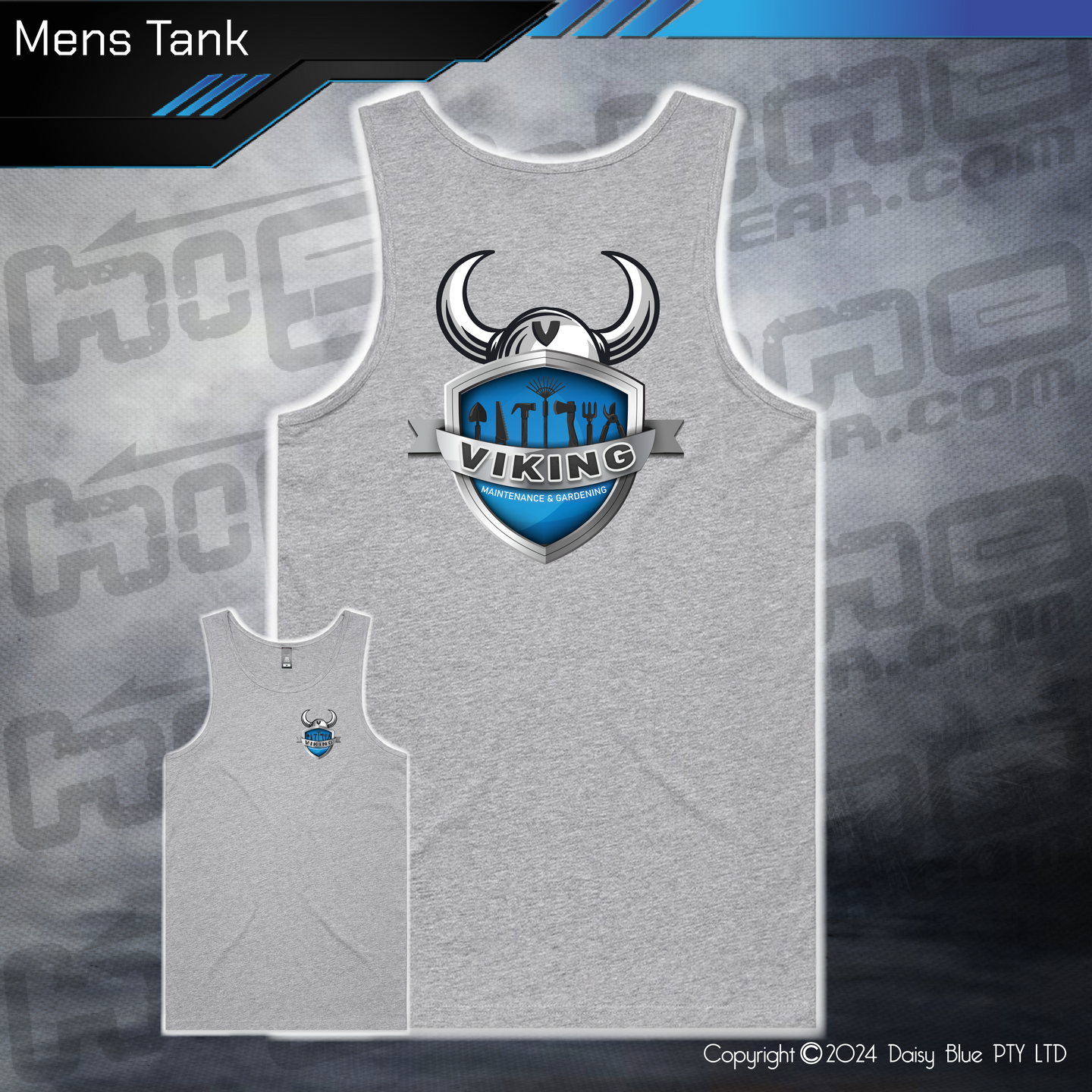 Mens/Kids Tank - Viking Maintenance & Gardening