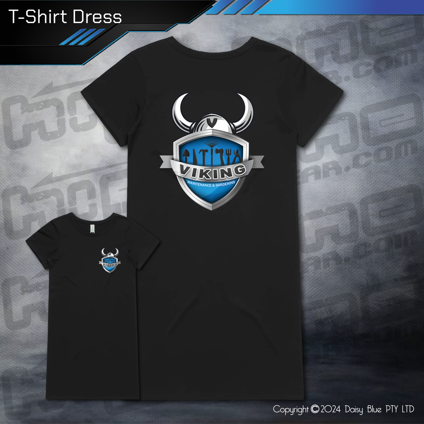T-Shirt Dress - Viking Maintenance & Gardening