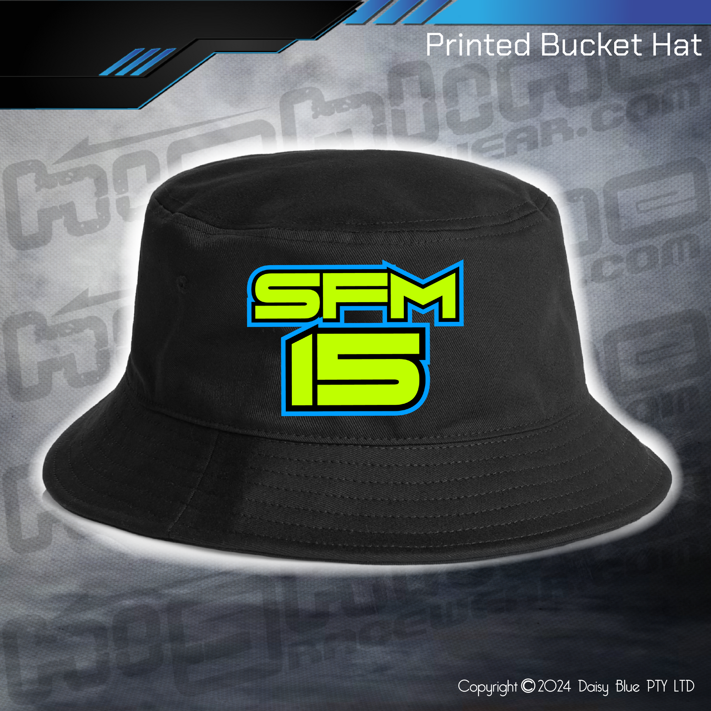 Printed Bucket Hat - Will Shore