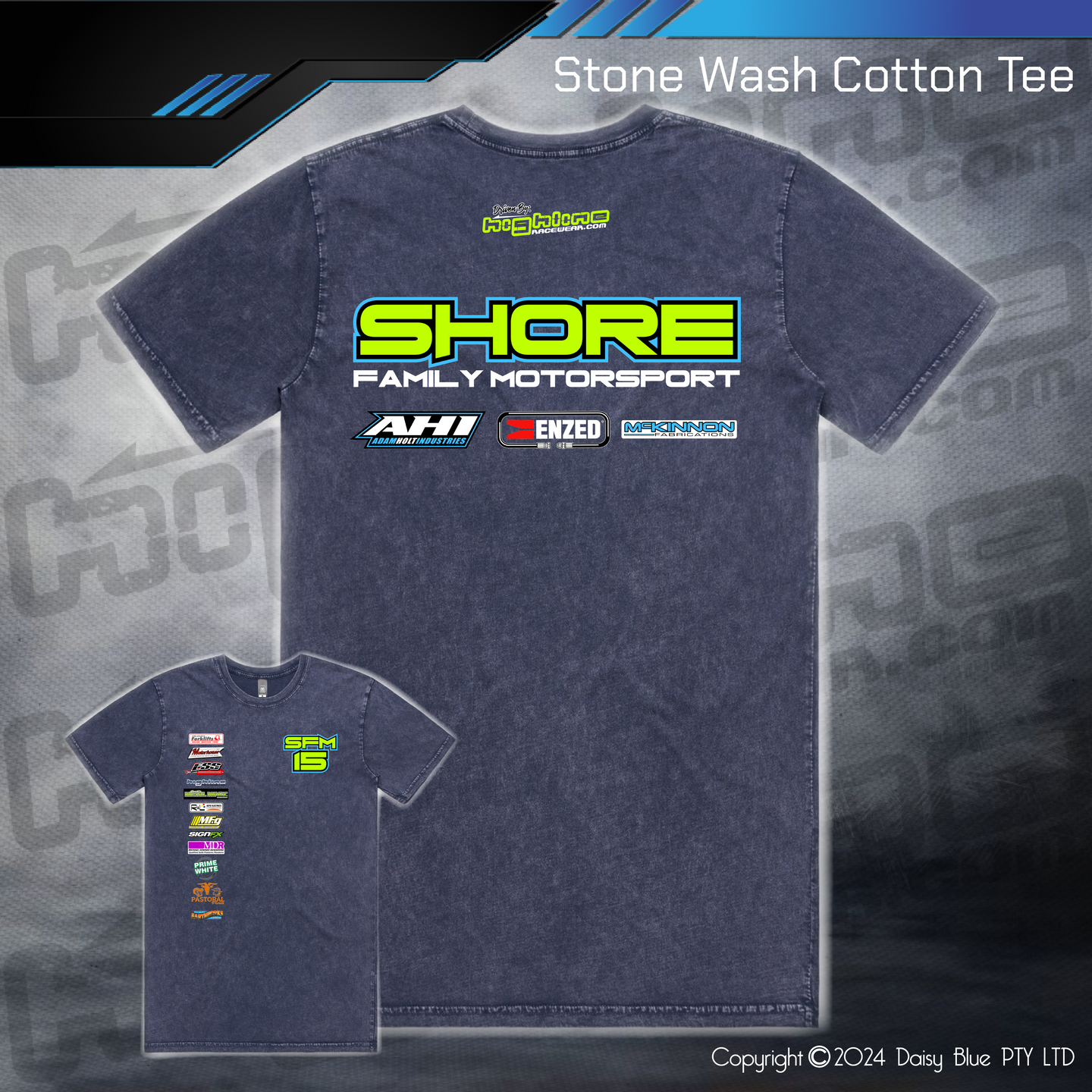 Stonewash Tee - Will Shore
