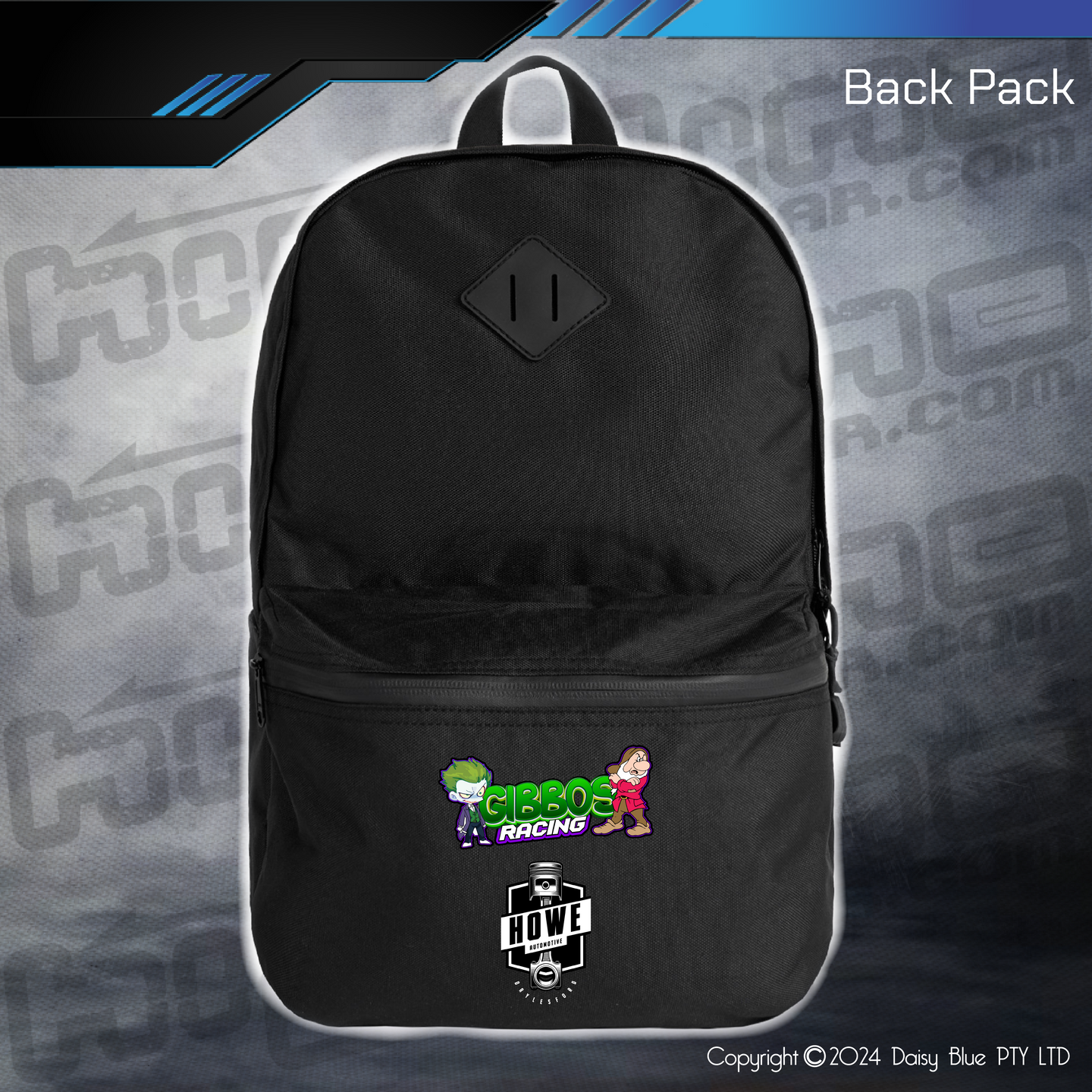 Back Pack - Gibbo's Racing