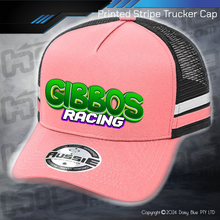 Load image into Gallery viewer, STRIPE Trucker Cap - Gibbo&#39;s Racing
