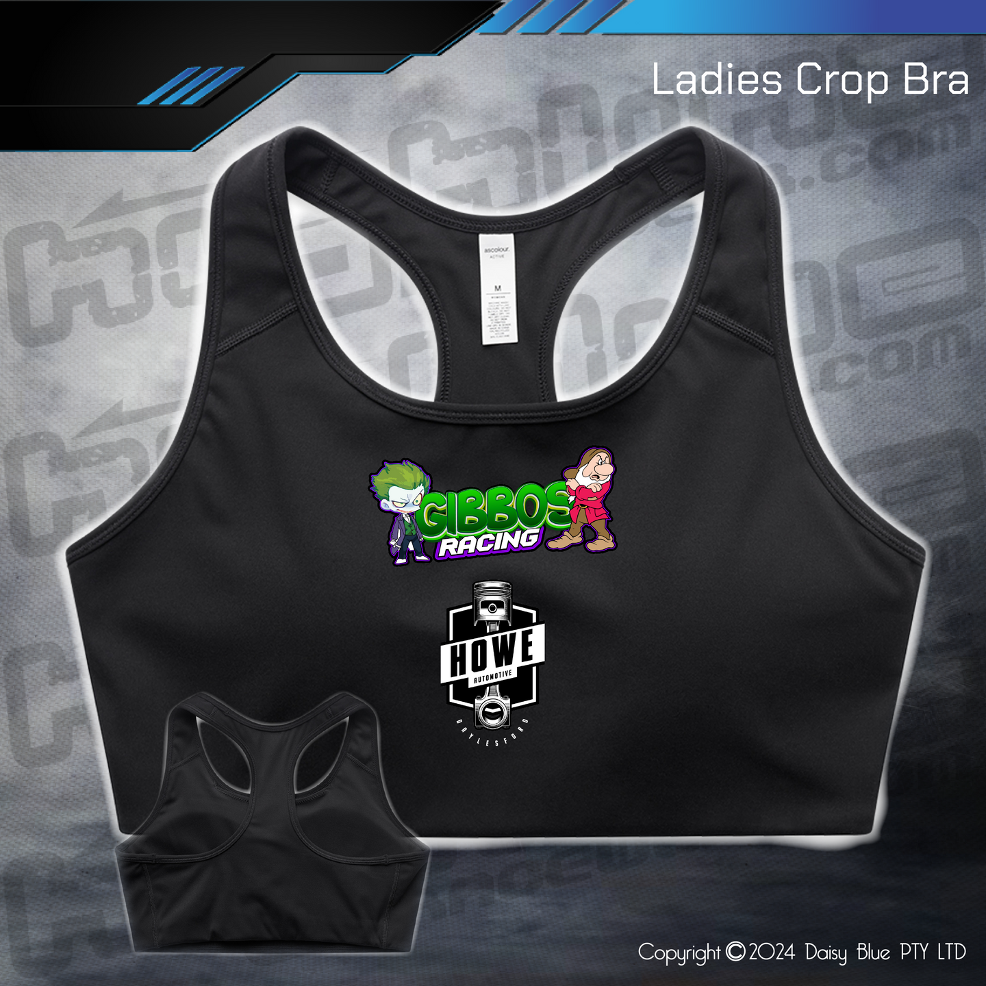 Active Crop Top - Gibbo's Racing