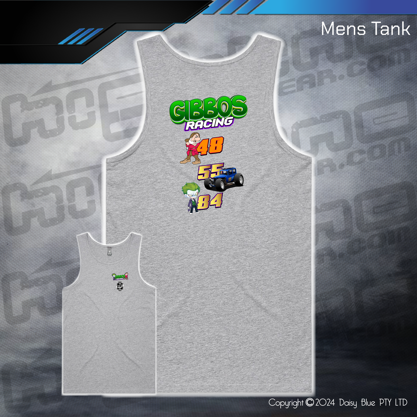 Mens/Kids Tank - Gibbo's Racing