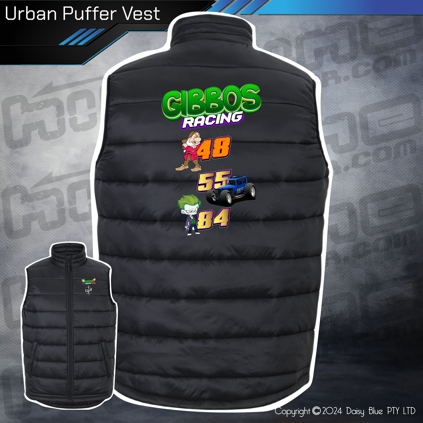 Puffer Vest - Gibbo's Racing