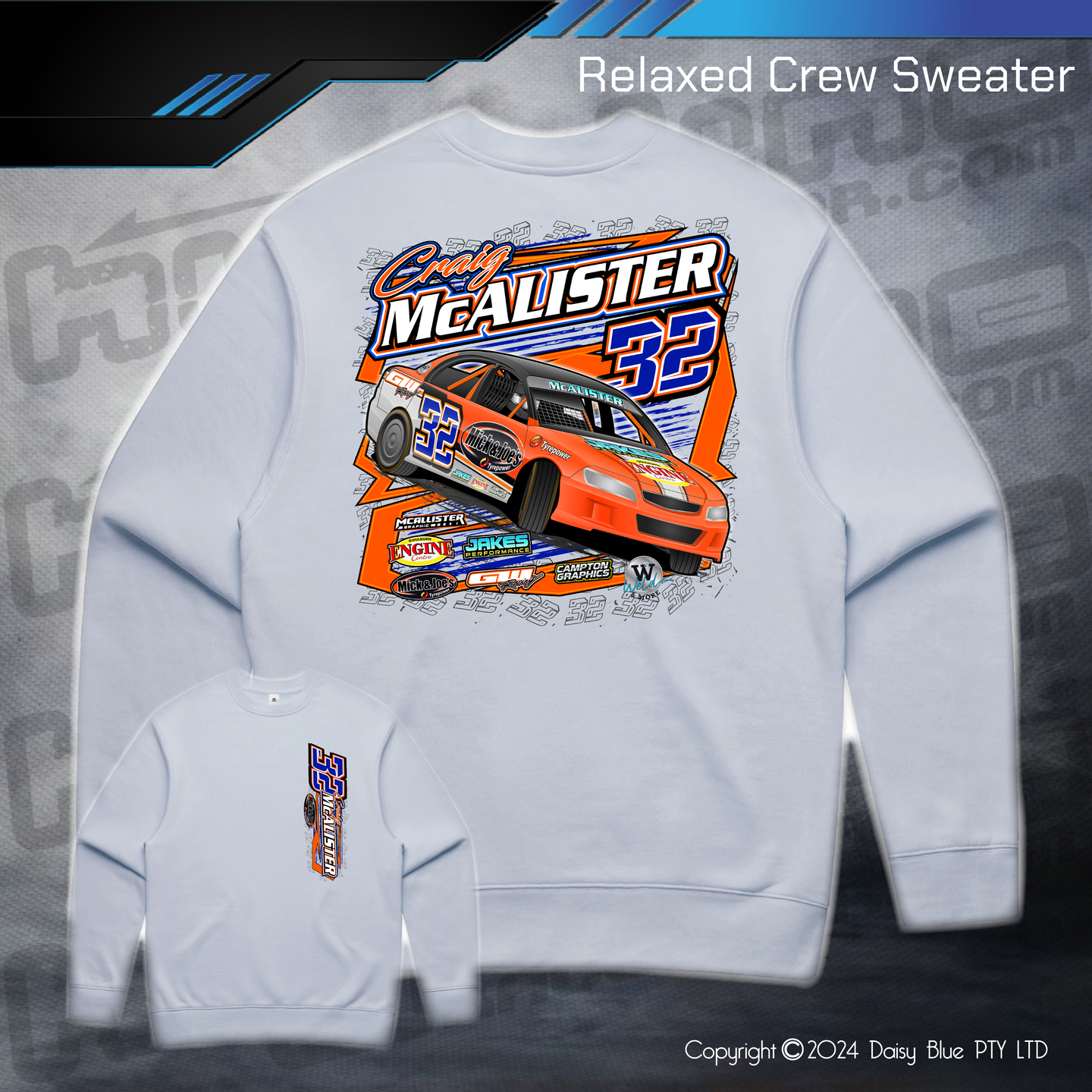 Relaxed Crew Sweater - Craig McAlister