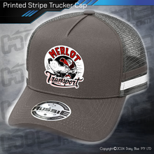 Load image into Gallery viewer, STRIPE Trucker Cap - Merlo Transport
