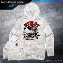 Load image into Gallery viewer, Camo Hoodie - Merlo Transport
