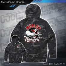 Load image into Gallery viewer, Camo Hoodie - Merlo Transport
