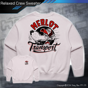 Relaxed Crew Sweater - Merlo Transport