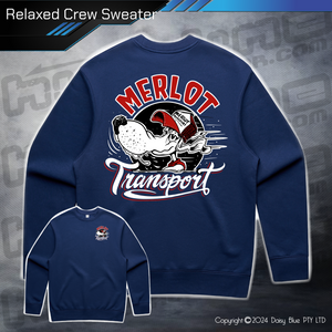 Relaxed Crew Sweater - Merlo Transport