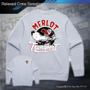 Relaxed Crew Sweater - Merlo Transport