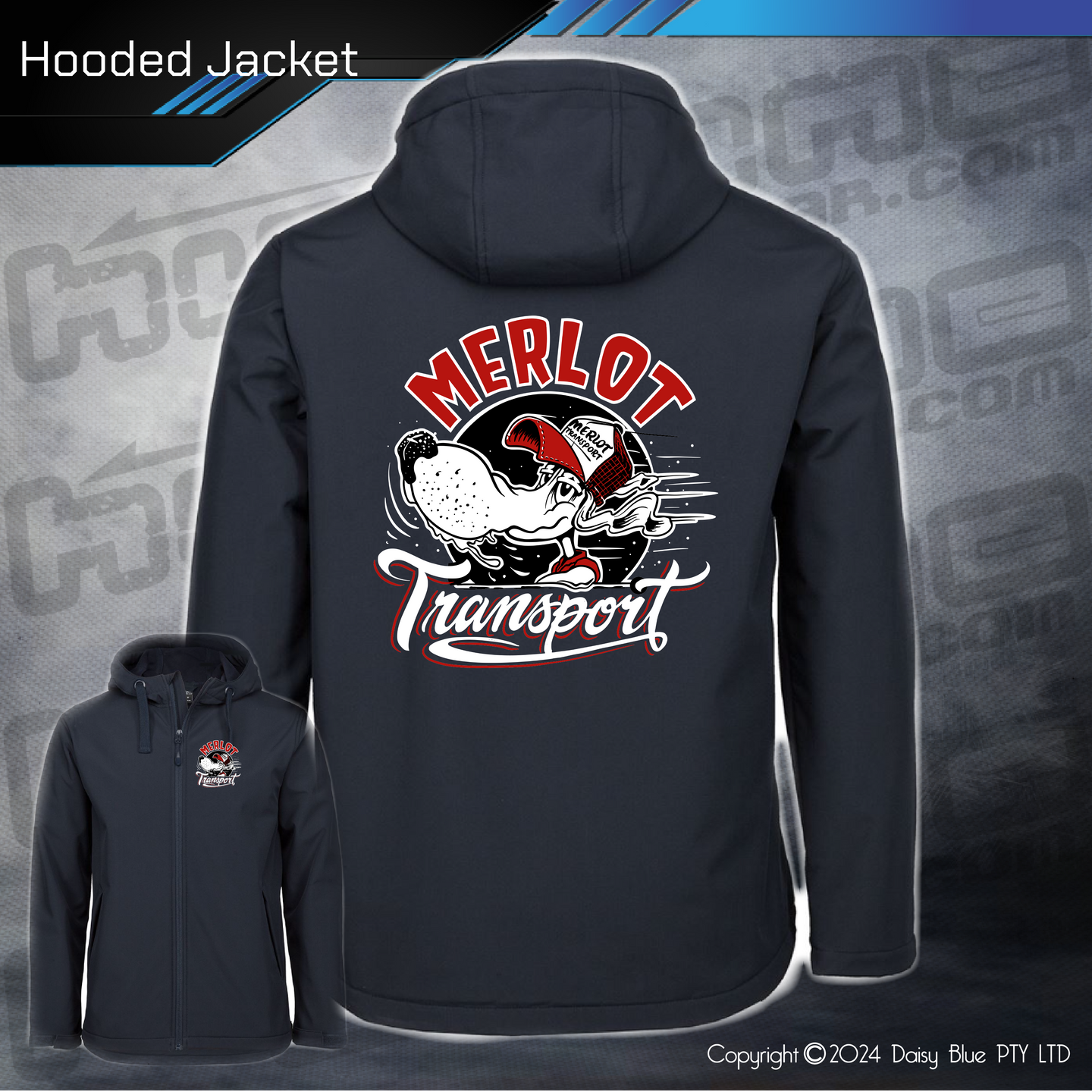 Hooded Jacket - Merlo Transport