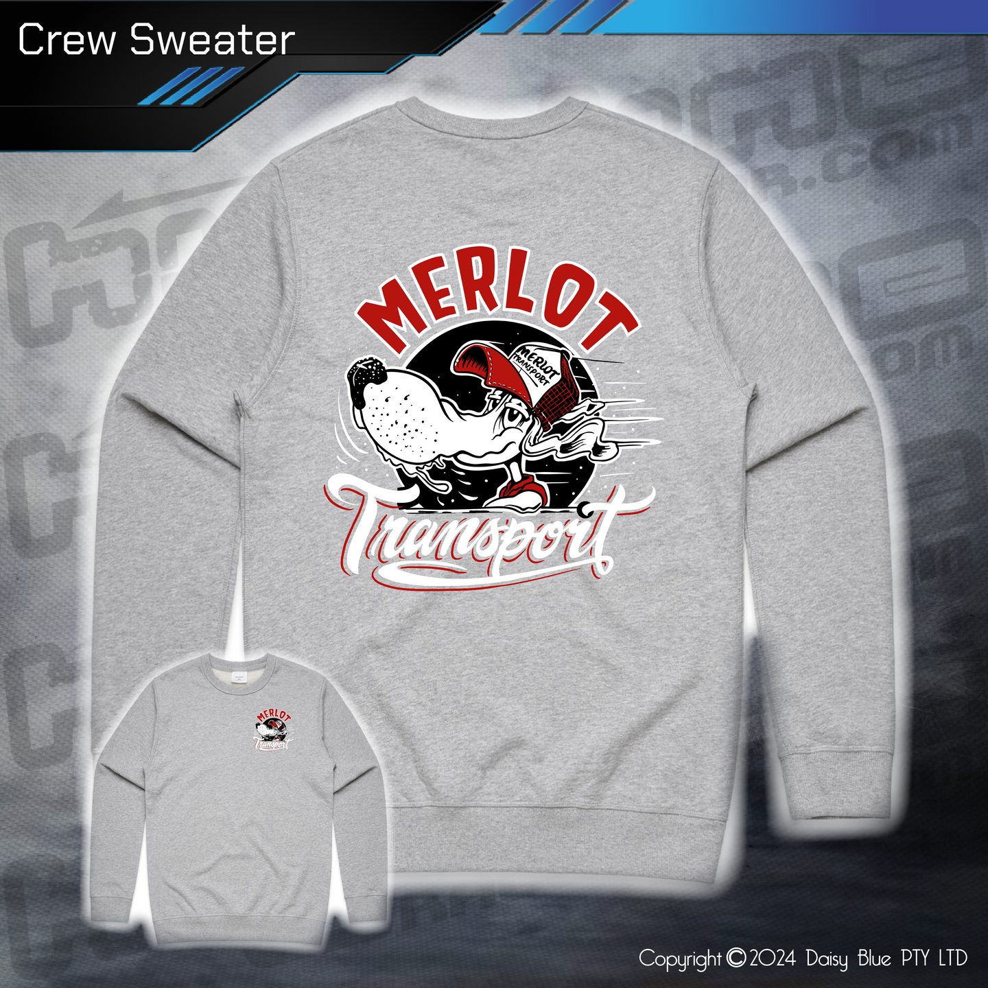 Crew Sweater - Merlo Transport