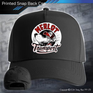 Printed Snap Back CAP - Merlo Transport