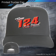 Load image into Gallery viewer, Printed Trucker Cap - Team 124
