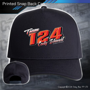 Printed Snap Back CAP - Team 124