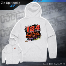 Load image into Gallery viewer, Zip Up Hoodie - Team 124
