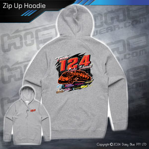 Zip Up Hoodie - Team 124