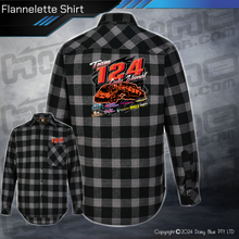 Load image into Gallery viewer, Flannelette Shirt - Team 124
