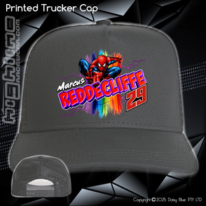Printed Trucker Cap - Marcus Reddecliffe