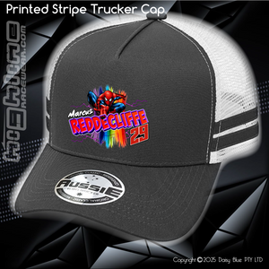 STRIPE Trucker Cap - Marcus Reddecliffe