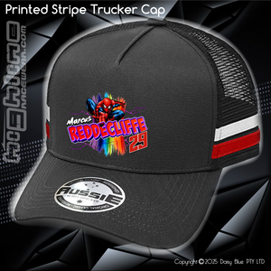 STRIPE Trucker Cap - Marcus Reddecliffe
