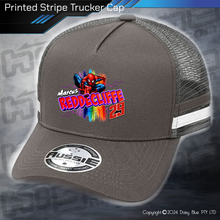 Load image into Gallery viewer, STRIPE Trucker Cap - Marcus Reddecliffe
