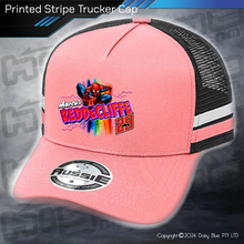Load image into Gallery viewer, STRIPE Trucker Cap - Marcus Reddecliffe

