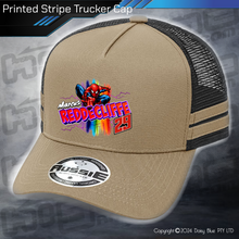 Load image into Gallery viewer, STRIPE Trucker Cap - Marcus Reddecliffe
