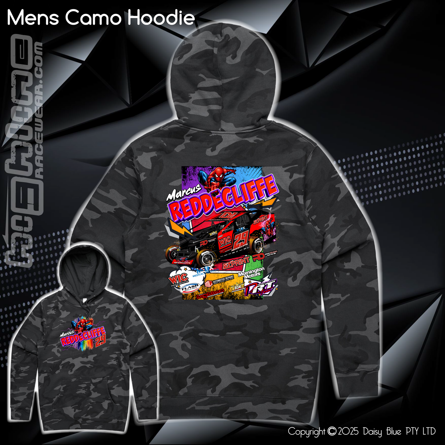 Camo Hoodie - Marcus Reddecliffe
