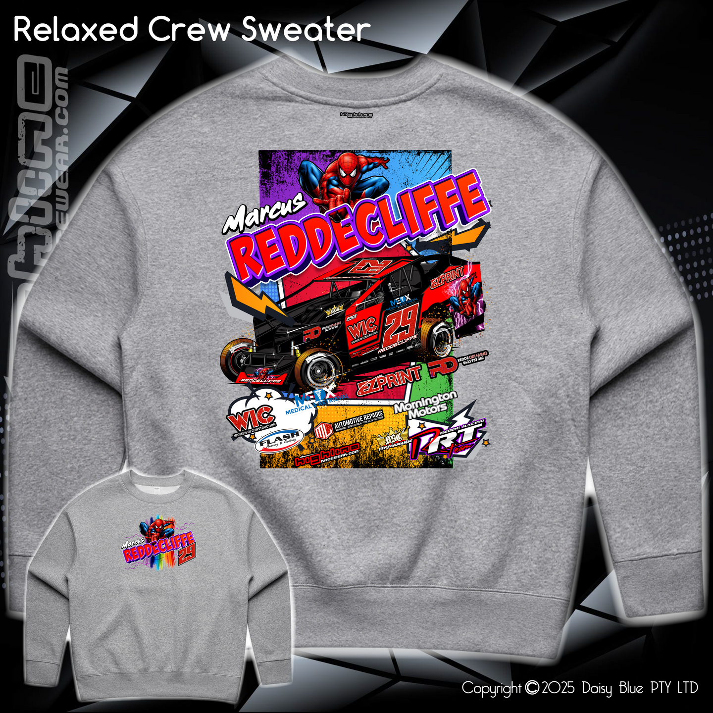 Relaxed Crew Sweater - Marcus Reddecliffe