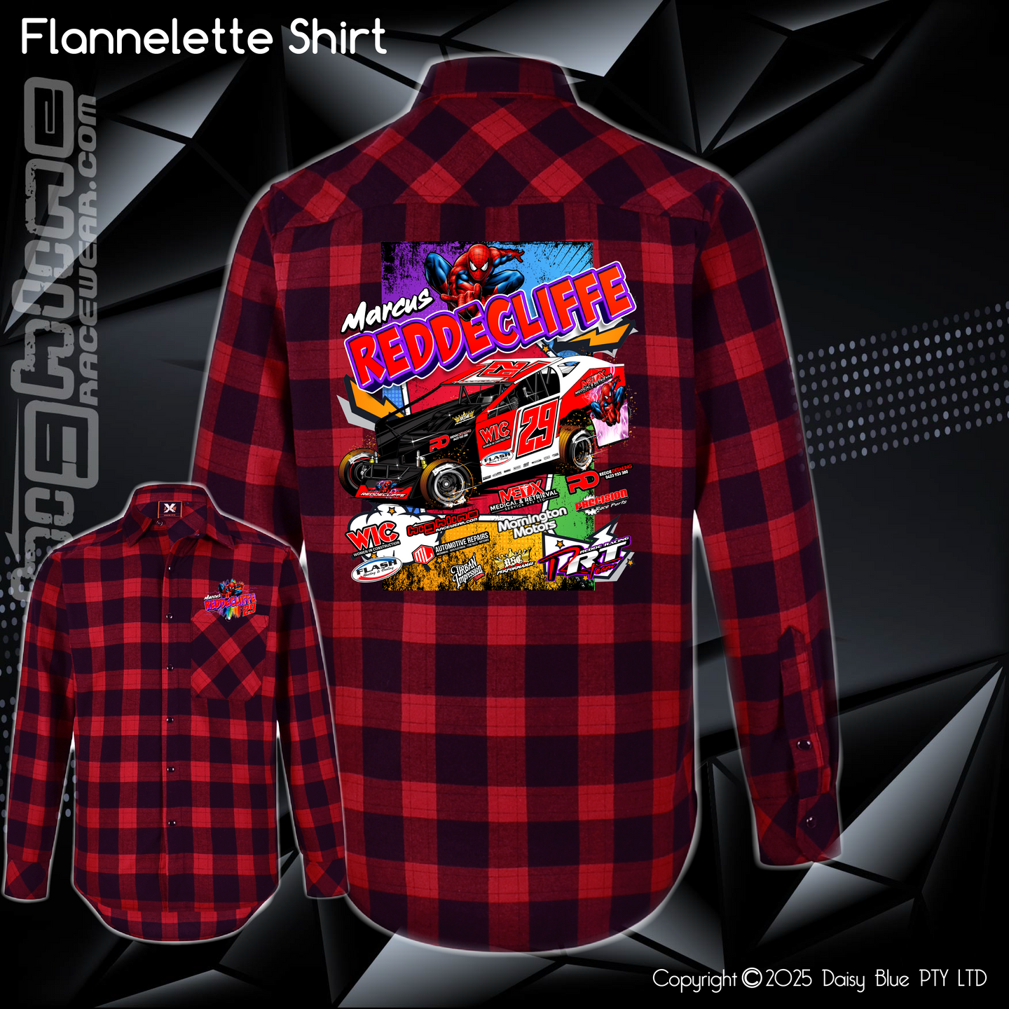 Flannelette Shirt - Marcus Reddecliffe