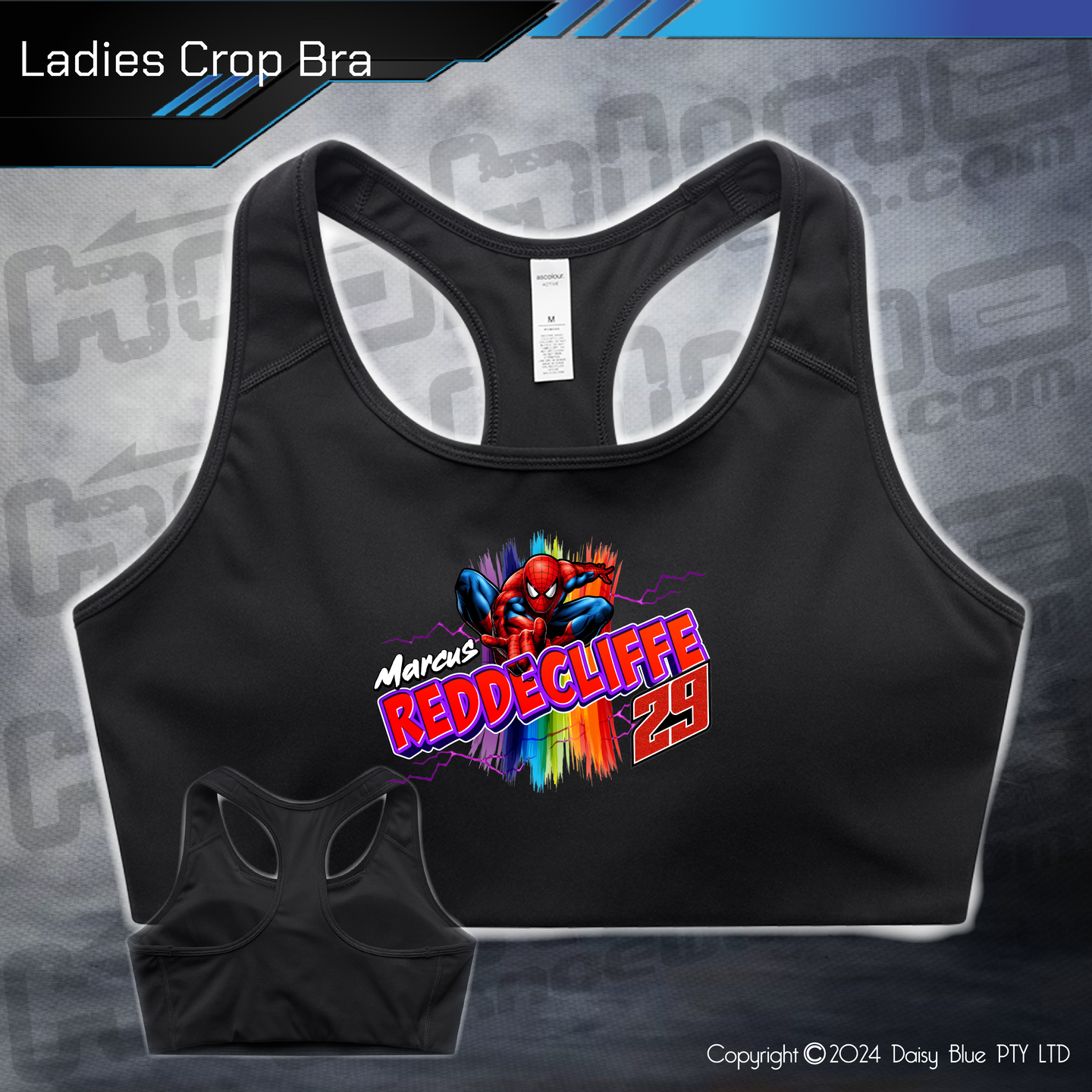 Active Crop Top - Marcus Reddecliffe