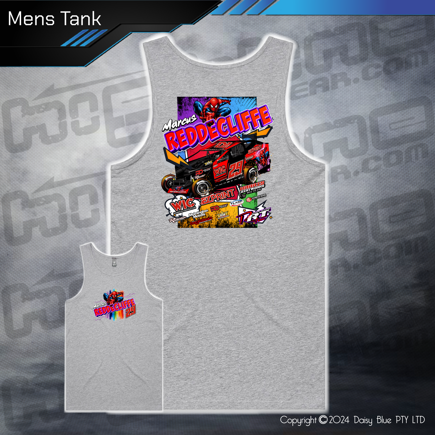 Mens/Kids Tank - Marcus Reddecliffe