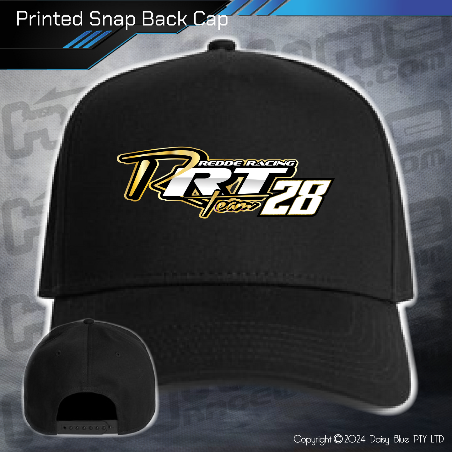 Printed Snap Back CAP - Matt Reddecliffe