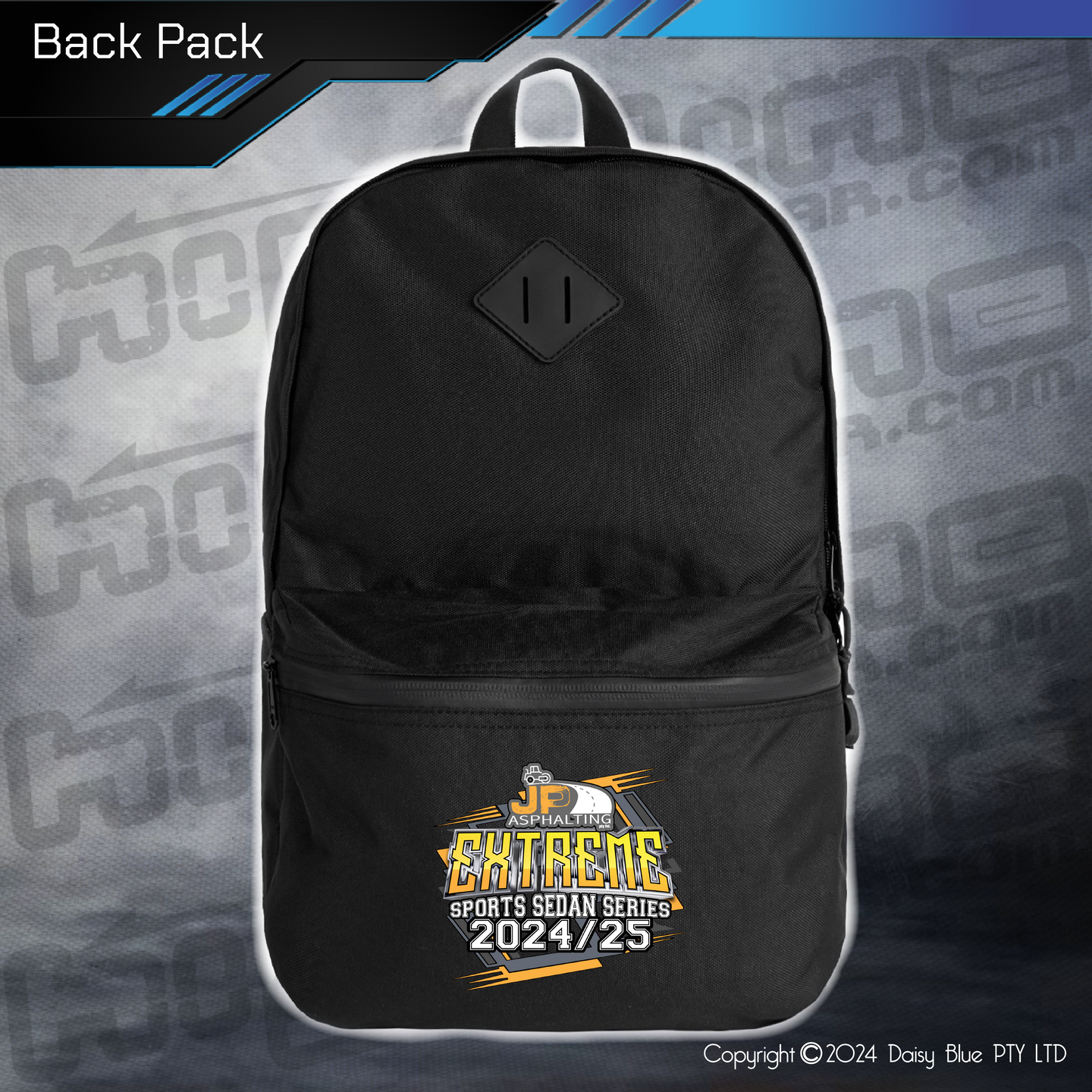 Back Pack - JP Asphalting EXTREME Sports Sedan Series 2024/25