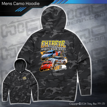 Load image into Gallery viewer, Camo Hoodie - JP Asphalting EXTREME Sports Sedan Series 2024/25
