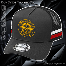 Load image into Gallery viewer, KIDS Stripe Trucker - Vulcan Riders 2024
