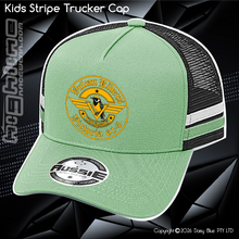 Load image into Gallery viewer, KIDS Stripe Trucker - Vulcan Riders 2024
