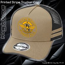 Load image into Gallery viewer, STRIPE Trucker Cap - Vulcan Riders 2024
