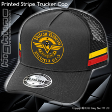 Load image into Gallery viewer, STRIPE Trucker Cap - Vulcan Riders 2024
