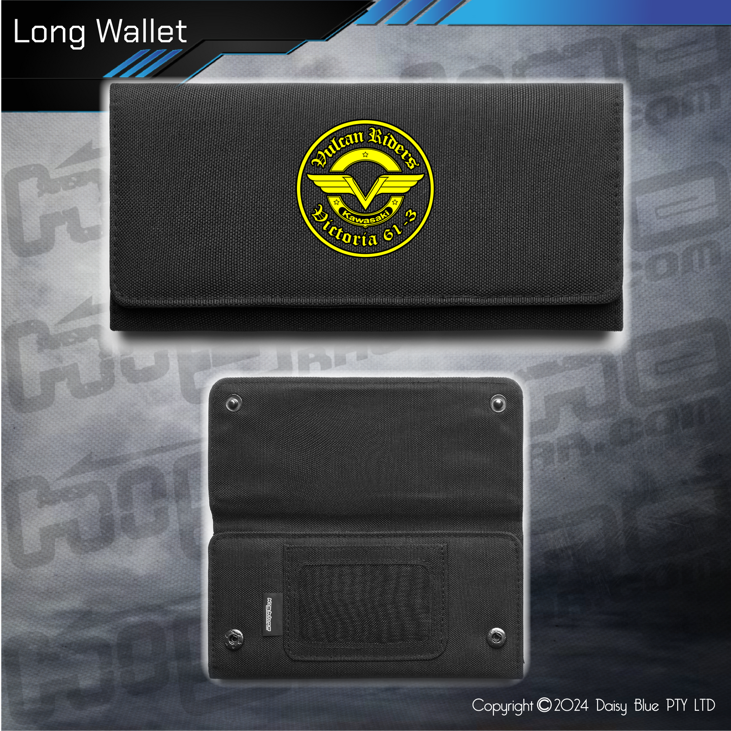 Long Wallet - Vulcan Riders Victoria