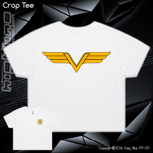Load image into Gallery viewer, Ladies Crop Tee - Vulcan Riders 2024
