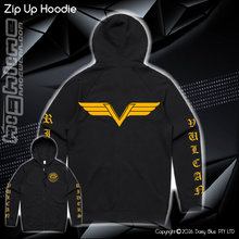Load image into Gallery viewer, Zip Up Hoodie - Vulcan Riders 2024
